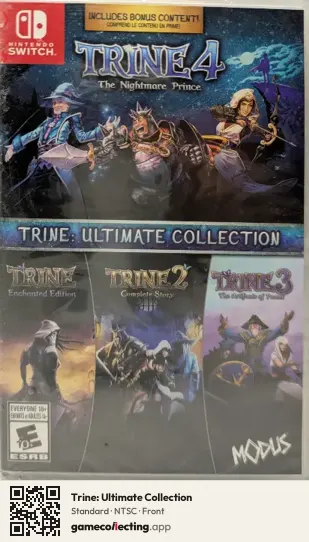 Trine: Ultimate Collection Nintendo Switch, NTSC box front