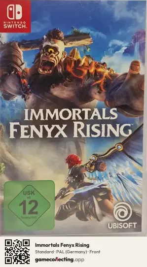 Immortals Fenyx Rising Nintendo Switch, Germany box front