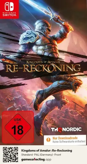 Kingdoms of Amalur: Re-Reckoning Nintendo Switch, Germany box front
