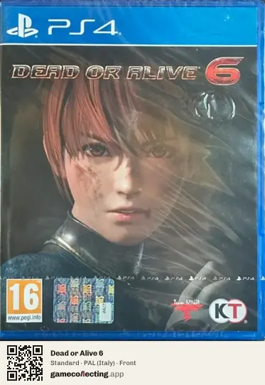 Dead or Alive 6 PlayStation 4, Italy box front