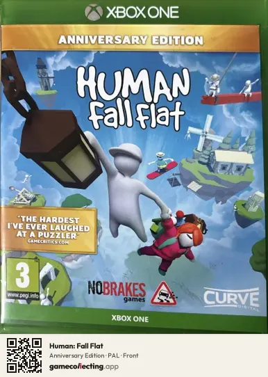 Human: Fall Flat Xbox One, PAL box front
