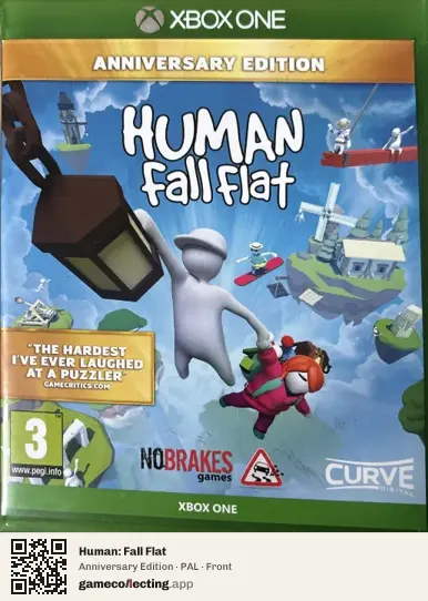 Human: Fall Flat Xbox One, PAL box front