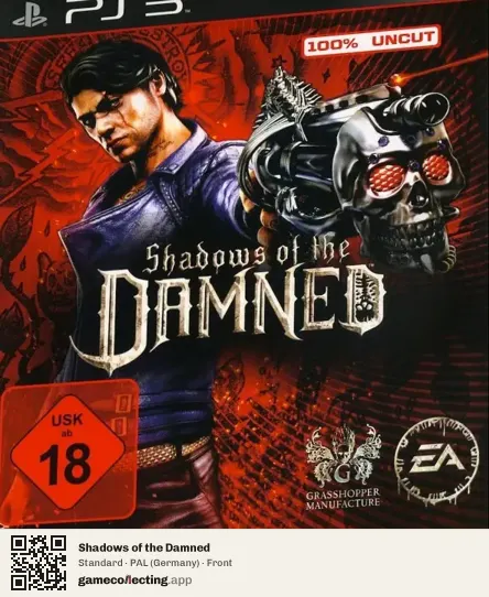 Shadows of the Damned PlayStation 3, Germany box front