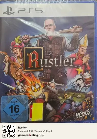 Rustler PlayStation 5, Germany box front