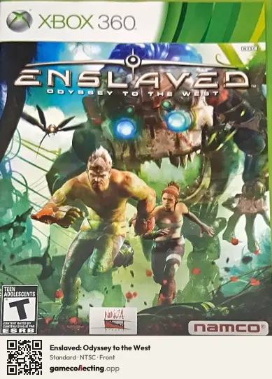 Enslaved: Odyssey to the West Xbox 360, NTSC box front