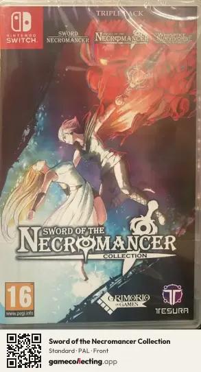 Sword of the Necromancer Collection Nintendo Switch, PAL box front