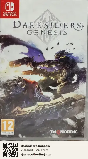 Darksiders Genesis Nintendo Switch, PAL box front