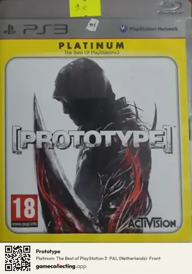 Prototype PlayStation 3, Netherlands box front