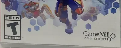 Nerf Legends, the ESRB box on its front