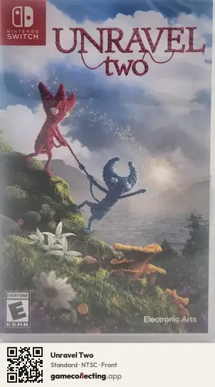 Unravel Two Nintendo Switch, NTSC box front