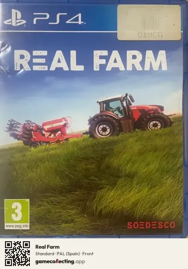 Real Farm PlayStation 4, Spain box front