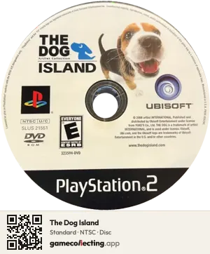 The Dog Island PlayStation 2, NTSC disc