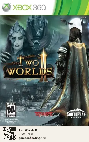 Two Worlds II Xbox 360, NTSC box front
