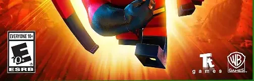 LEGO The Incredibles, the ESRB box on its front