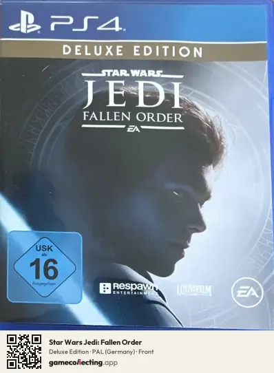 Star Wars Jedi: Fallen Order PlayStation 4, Germany box front