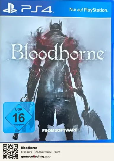 Bloodborne PlayStation 4, Germany box front