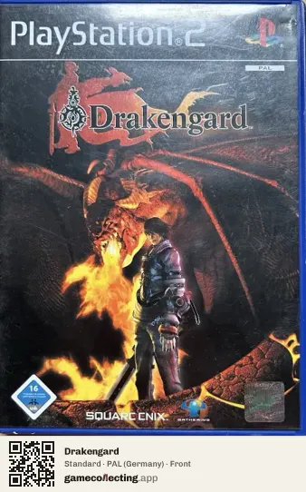 Drakengard PlayStation 2, Germany box front