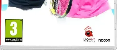 Tennis World Tour 2, the PEGI square on its front