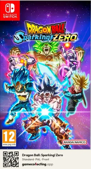 Dragon Ball: Sparking! Zero Nintendo Switch, PAL box front