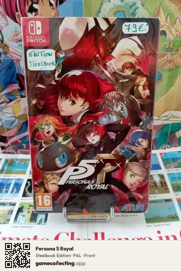 Persona 5 Royal Nintendo Switch, PAL box front