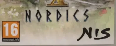 Ys X: Nordics, the PEGI square on its front