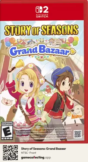 Story of Seasons: Grand Bazaar Nintendo Switch 2, NTSC box front