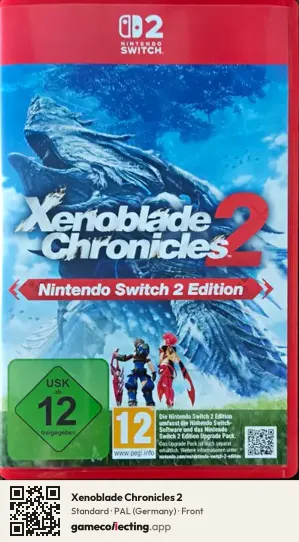 Xenoblade Chronicles 2 Nintendo Switch 2, Germany box front