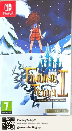 Finding Teddy II Nintendo Switch, PAL box front