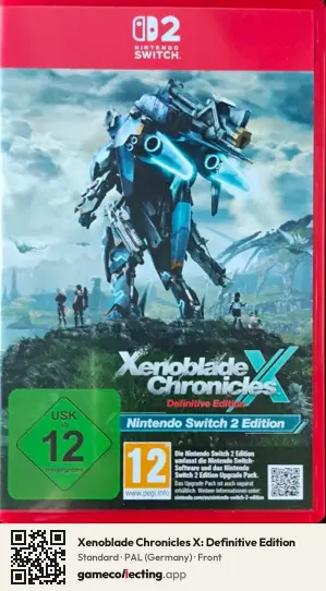 Xenoblade Chronicles X: Definitive Edition Nintendo Switch 2, Germany box front