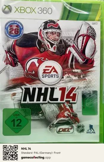 NHL 14 Xbox 360, Germany box front