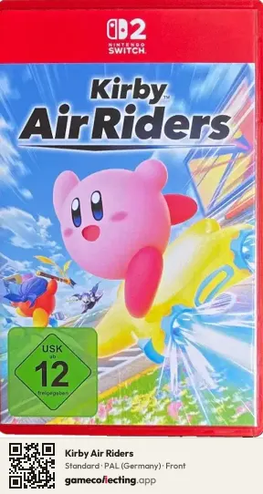 Kirby Air Riders Nintendo Switch 2, Germany box front