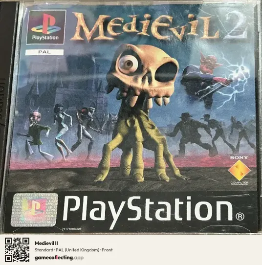 Medievil II PlayStation, United Kingdom box front