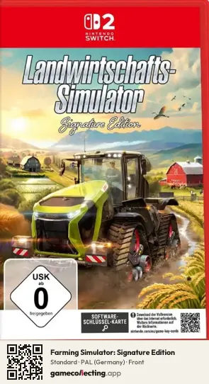 Farming Simulator: Signature Edition Nintendo Switch 2, Germany box front