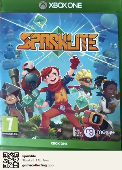 Sparklite Xbox One, PAL box front