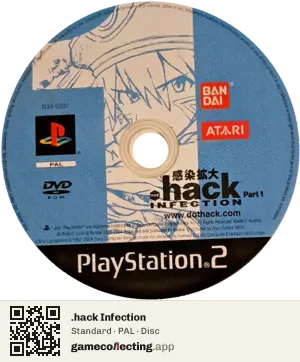 .hack Infection PlayStation 2, PAL disc