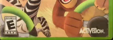 Madagascar Kartz, the ESRB box on its front