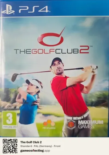 The Golf Club 2 PlayStation 4, Germany box front