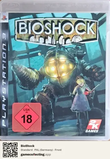 BioShock PlayStation 3, Germany box front