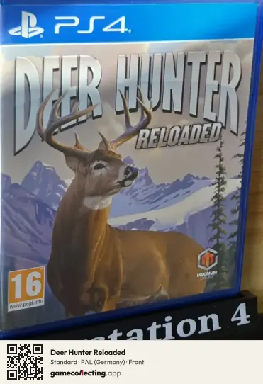 Deer Hunter Reloaded PlayStation 4, Germany box front