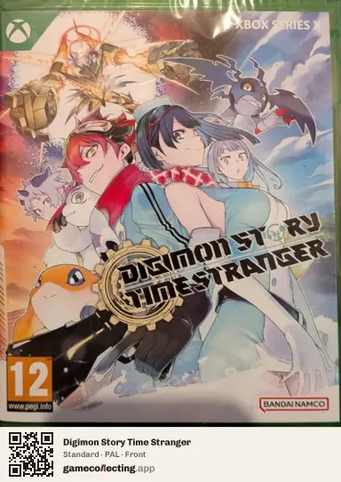 Digimon Story Time Stranger Xbox Series X, PAL box front