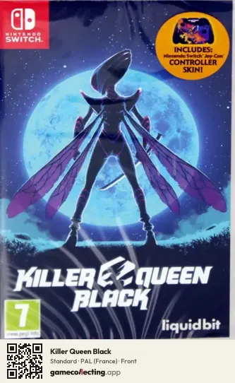 Killer Queen Black Nintendo Switch, France box front