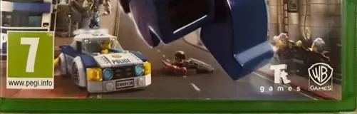 LEGO City Undercover, the PEGI square on its front