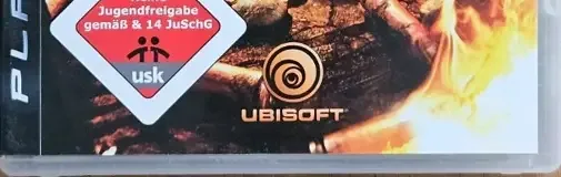 Far Cry 2, the USK square on its front