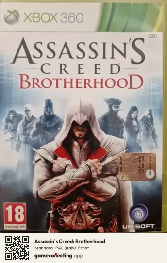 Assassin's Creed: Brotherhood Xbox 360, Italy box front
