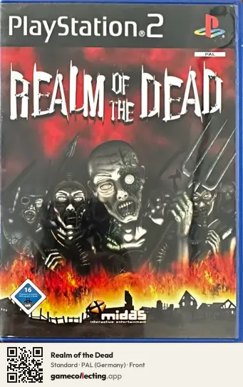 Realm of the Dead PlayStation 2, Germany box front