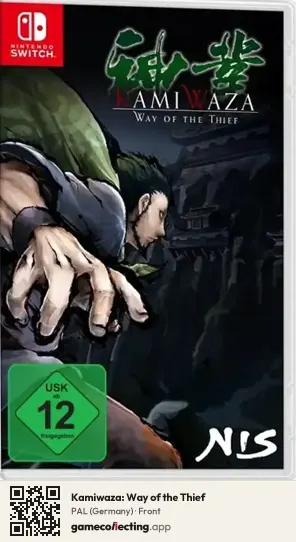 Kamiwaza: Way of the Thief Nintendo Switch, Germany box front