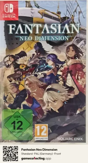 Fantasian Neo Dimension Nintendo Switch, Germany box front