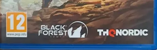 Titan Quest, the PEGI square on its front