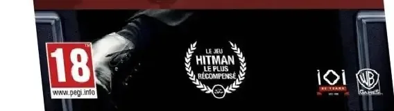 Hitman, the PEGI square on its front