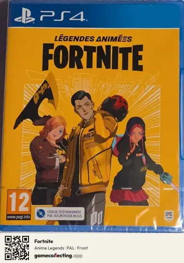 Fortnite PlayStation 4, PAL box front